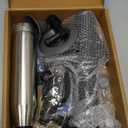 Toilet Plunger, High Pressure Air Drain Blaster, Drain Clog Remover Tool, High Pressure Drain Blaster Gun with Visual Barometer, Powerful Sink Plunger for Bathroom Kitchen Toilet Clogged Pipe