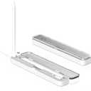 AreMe 2 in 1 Charging Case Compatible with Apple Pencil 2nd and 1st Generation, Magnetic Wireless Charger Dock for Pencil 2nd Gen, Portable Travel Case Storage Box for iPad Pencil