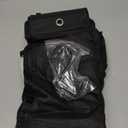 FENTEC 24 Large Pockets Over Door Shoe Organizer, Mesh Hanging Shoe Organizer for Closet Mesh Closet Holder, Back of Door Organizer for Cruise Ships, Rack for Wall, Black, 1 Pack