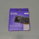 Life360 Tile Sticker - Small Bluetooth Tracker, Remote Finder and Item Locator for Bikes, Glasses and More. Both iOS and Android Compatible. Phone Finder. 1-Pack (Black)