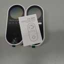 Carbon Monoxide Detector Plug in Wall, WESHLGD Portable Carbon Monoxide Detector for Travel, 3-in-1 CO Detector for Home and Travel Camping(CO Gas Meter Temperature Humidity Sensor)