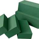 Mindful Design 6-Pack Floral Foam Blocks Dry & Wet for Fresh and Artificial Flowers, 7.8” L x 3.5” W x 2.4” H – Ideal for Weddings, Birthdays, Home, Office, and Garden Decor