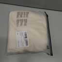 SOLY HUX Women's Summer Blouse Textured Bishop Half Sleeve Crewneck Dressy Casual Tops (Beige, L)