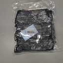 3 x Women's Neon Scrunch Crew Socks 80s 90s Retro 3-Pack Cotton Stacked Boot Calf Cozy Ribbed Slouchy Socks Size 5-10 (Black)