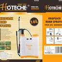 Backpack Garden Sprayer 4 Gallon Pressure Pump Lawn Yard Plant Weed