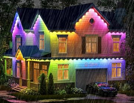 Lemon Lovely Permanent Outdoor Lights