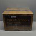 Amazon Aware 100% Bamboo Paper Towels, 12 Rolls, 2 ply, FSC Certified, 150 Sheets, 1800 Count, Pack of 12, Plastic-Free, White