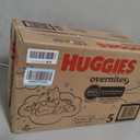 Huggies Size 5 Overnites Baby Diapers: Overnight Diapers, Size 5 (27+ lbs), 100 Ct (2 Packs of 50), 