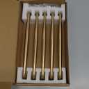 TUNNY 5 Pack Cabinet Handles8.81"/224mm Screw Spacing Champagne Bronze Furniture Hardware Handles for Kitchen Cabinets Bedroom Dresser Wardrobe Cabinet Pulls