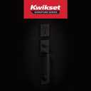 Kwikset San Clemente Front Door Lock Handle and Deadbolt Set, Entry Handleset Exterior with Interior Reversible Lever, Venetian Bronze, Pick Resistant SmartKey Rekey Deadbolt Security