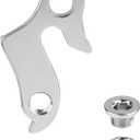 Bicycle Derailleur Hanger, 2.6x1.6in Bike Tail Hook Bike Replacement Hanger Compatible with Gt Aggressor Avalanche KHS Timberline Kestrel Kettler Mongoose WG008-SL Pro Rear Derailleur Part