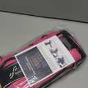 Sportneer Adjustable Ankle Weights Set - 1 Pair (2-10 lbs) Removable Sandbags for Women & Men, Comfortable Neoprene Leg Weights for Walking, Running, Pilates, Yoga, Home Workout & Physical Therapy (Pink)