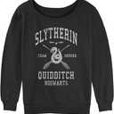 Harry Potter Women's Slytherin Quidditch Seeker (Black, L)