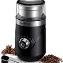 NAYA PREMIUM COFFEE Grinder, Precision Grind Coffee Bean Grinder, 2.5oz Coffee Grinders for Home Use, Automatic Espresso Grinder, 150 Watts Compact Electric Coffee Grinder, Espresso Bean Grinder