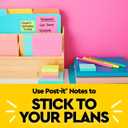 Post-it Notes, 3 in x 3 in., 18 Sticky Notes Pads, 100 Sheets per Pad, Poptimistic Collection, School Supplies and Oce Products, The Original Post-it Note (True)