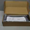 WOPITUES Floating Shelves with Wire Storage Basket, Bathroom Shelves Over Toilet with Protective Metal Guardrail, Wood Wall Shelves for Bathroom, Bedroom, Living Room, Toilet Paper-Black (15.7 inch)