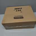 Aodisman Dog Steps for Bed and Couch, 4-Step Pet Stairs for Small Dogs, Indoor Non-Slip Dog Stairs for Old Cats, Puppy, Small Medium Dogs,18.5" H,Grey