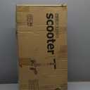 LOL-FUN Toddler Scooter for Kids Ages 3-12 Years Old Boy Girl with 3 Wheel LED Lights, Extra-Wide Childrens Foldable Kick Scooter Kids Ages 3-5 with 4 Adjustable Height and Lean-to-Steer (Black Knight)