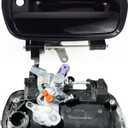 Tailgate Handle Compatible with 2000-2006 Toyota Tundra Tail Gate Handle Assembly Tailgate Latch with Keyhole Replaces 69090-0C030-C0, 69090-0C010, 80866, To1915110