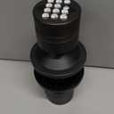 Signstek Keyless Entry Door Lock,Door Knob with KeypadSmart Code Door Lock,Mute Mode,Passage Function, Easy to Install,Oil Rubbed Bronze