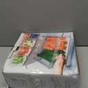 Pomeat 10 Pack Fridge Organizer, Stackable Refrigerator Bins with Lids, BPA-Free Produce Fruit Storage Containers for Fridge, Clear for Food, Drinks, Vegetable