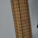 UNISHADES Cordless Bamboo Roman Shades for Windows, Blinds Size (35.5" W 64" H) Colour (Highfield Teak)