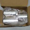 Dual Exhaust Tip 2.5" Inlet, Escapes Deportivos Para Carro, Car Exhaust Tip Pipe Double Outlet Straight Muffler Tailpipe Tips with Screw, Bolt-on Exhausts Pipe Modification Accessories(Silver)
