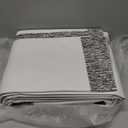 Heavy-Duty RV Awning Fabric Replacement 15ft  Camper Awning Fabric Replacement, 19.5oz Heat-Sealed Vinyl, UV-Resistant, Sunproof, Weatherproof, Universal Outdoor Canopy for RVs, Motorhomes & Trailers (PureBlack)