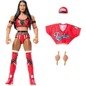 Mattel WWE Elite Action Figure & Accessories, Series #123 Set, 6-inch Collectible Nikki Bella with 25 Articulation Points & Swappable Hands