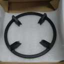 Wok Ring, Replacement Parts Cast Iron Wok Support Ring for Gas Stove Burner Grate Samsung, GE, Kitchenaid, LG, Whirlpool, Frigidaire, Kenmore Etc Gas Stove Stand Rack Accessories