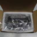 SUPAREE LED RV Porch Light, White Amber 12 Volt Exterior Light, 800 Lumen Black Lighting Fixture Kit Replacement for RVs Trailers Campers (2 Pieces)