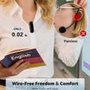 Tearstone Voice Amplifier for Teachers with Wireless Magnetic Lavalier Microphone, Bluetooth Portable Rechargeable Speaker, 2 Mics for Classroom, Meetings, Speeches, Outdoor (Black)