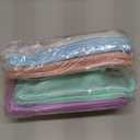 Sweetude 6 Pcs Nylon Makeup Bag Travel Nylon Pouch Zipper Cosmetic Bag for Purse Women Girls Organizer Makeup Pouch for Birthday Wedding Mother's Day Graduation Gifts(M,Assorted Color)