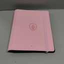 Premium 9 Pocket Card Binder for 540 Cards, Fabmaker PU Cover Trading Card Binder, Sturdy Card Collection Album, Sleek Card Holder Folders for Game Cards & Sports Cards, Pink