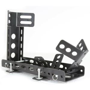 14" to 22"Removable Trailer Model Motorcycle Wheel Stop Chock Adjustable Rear 1T2TOMMWSCA ZZ1053