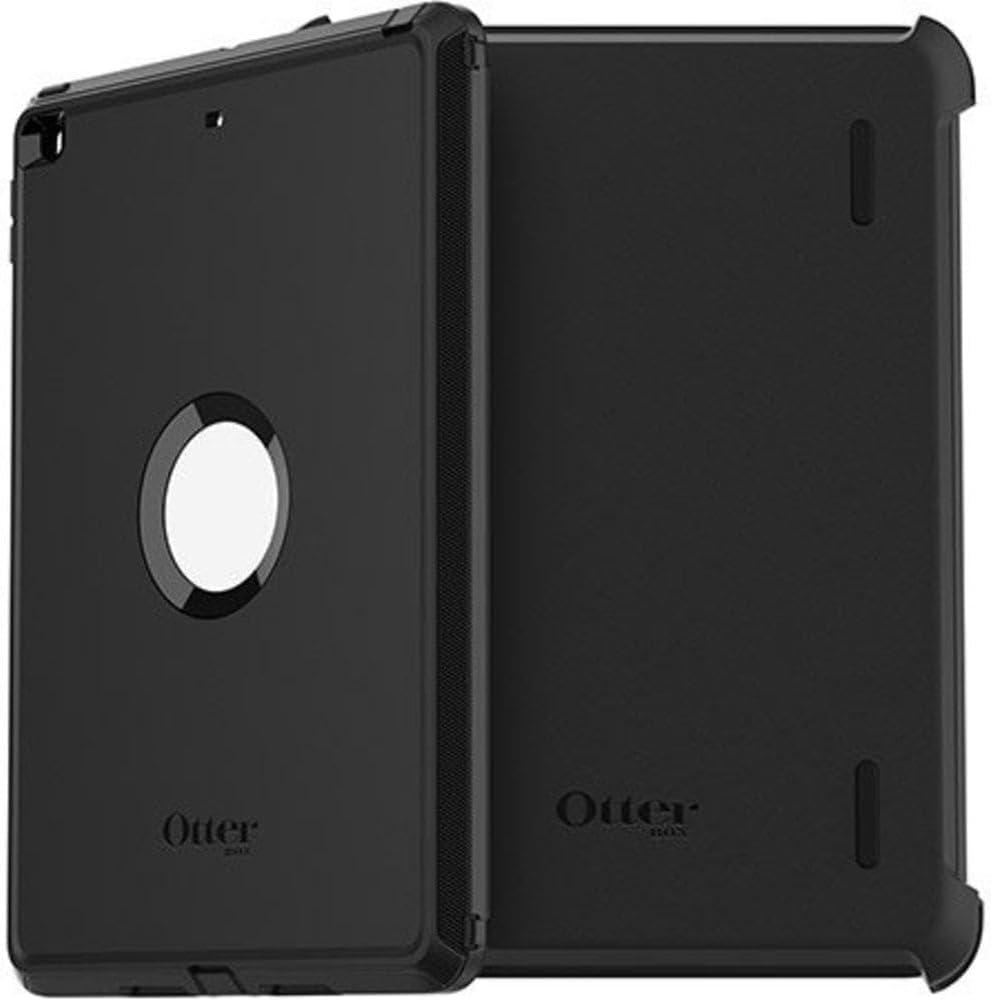 OtterBox Defender Series Case for iPad 7th, 8th & 9th Gen (10.2" Display - 2019, 2020 & 2021 Version) - BLACK, Rugged, Durable, Multi-Layer Protection
