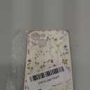 RALEAVO Floral Case for iPhone 15, Flower Branch Pattern Design Cute Cover Case for Girls Women Slim Thin Soft Silicone Shockproof Anti-Slip Phone Case for iPhone 15 (6.1"),Beige