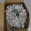 JMEXSUSS 66ft 200 LED White Christmas Lights Indoor Outdoor, Connectable String Twinkle Lights Outdoor Clear Wire Plug in for Bedroom House Fireplace Christmas Tree Decoration