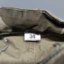 Cargo Short for Men Relaxed Fit Camo Outdoor Hiking Work Cotton Casual Shorts with 9 Pockets No Belt (Brown) Size 34