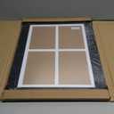 11x15 Picture Frame Display 4 opening 5x7 Picture Frame Collage,Multi Photo Frame with Mat,Plexiglass,Horizontal and Vertical Formats for Wall Decor,Black Wood Grain