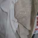 Boho Curtains for Bedroom Ivory Vintage Floral Farmhouse Curtains 84 Inches Long Linen Drapes for Living Room Embroidered Light Filtering Drapes Rod Pocket Ivory on Beige 2 Panels