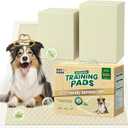 Puppy Pads 100 Count Small 22x22in Bamboo Training Pads Deodorizing Leakproof Quick Drying Dog Pee Pads Super Absorbent Disposable Pee Pads for Dogs Puppies, Doggie, Cats, Rabbits