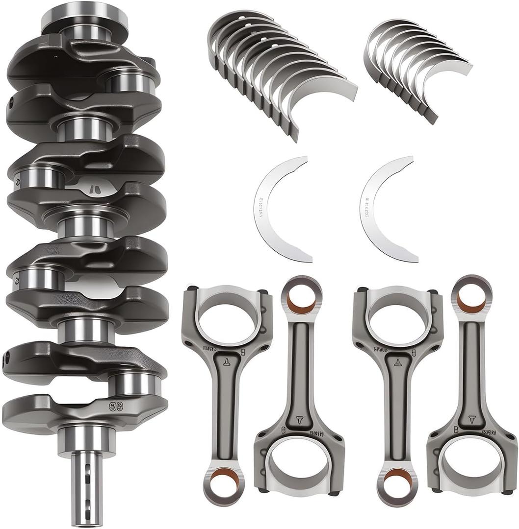 23111-2G400 Crankshaft Connecting Rods Bearings Kit G4KH G4KF 2.0L Compatible with Santa Fe Sport 2013-2016 Sonata 2009-2016 Optima 2011-2015 Genesis Coupe 2008-2016