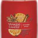 Yankee Candle Kitchen Spice Scented, Signature 20oz Large Jar 2-Wick Candle, Over 60 Hours of Burn Time