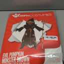 Morph Pumpkin Costume Kids, Brown Pumpkin Grim Reaper Costume Kid, Scary Halloween Costumes For Kids, Halloween Costumes Boy (Medium)