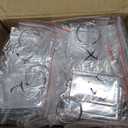 Cositina 50 Pack Acrylic Photo Frame Keychain Clear Photo Insert Blank Keychain Rectangle Picture Frame Keyring Holder for Men Women DIY Projects