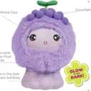ADORA Soft & Squishy Grape Fruit Plush, Farm Fresh Scented Plush Toy Birthday Gift for Ages 1+ - Goofy Grape