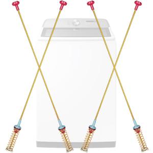 DC97-16350V Washer Suspension Rods(27.6in) for samsung Washer, Replacement for samsung Washer WA54R7200AW/US WA54R7600AC/US WA54R7200AV/US Suspension Rods, WA54R7600AV/US WA54R7600AW/US Rods