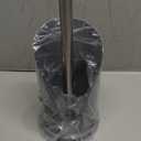 Toilet Paper Towel Holder, Stainless Steel Freestanding Bathroom Tissue Organizer, Rolls Storage Holder, Paper Towel Dispenser for Bathroom Kitchen (Grey I)