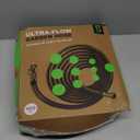 Easy to Use Garden Hose 100 FT, Lightweight and Leak-Proof Heavy-Duty Flexible Water Hose 100FT with Reinforced TPE Core, 3/4" Solid Brass Fittings, Ultra-Flow Manguera Para Jardin, Built to Last